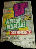17.06.1987 Bamberg - Ticket - Vorderseite