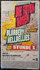 25.06.1987 Höxter - Ticket - Vorderseite