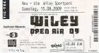 15.08.2009 Neu-Ulm - Ticket