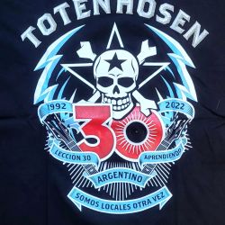 Tourshirt - Argentinien Vorderseite