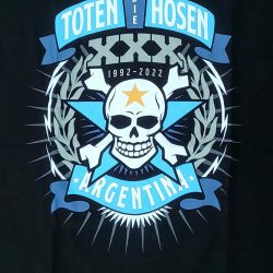 Argentinien-Shirt - 30 Jahre Vorderseite