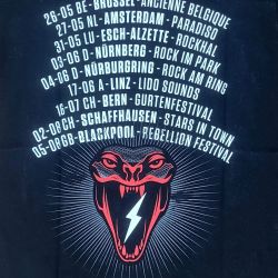 Tourshirt - Rückseite
