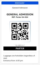 02.09.2025 Warschau - Ticketmaster Digital Ticket