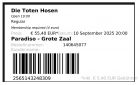 2025 09 10 Amsterdam Paradiso Ticket 1777322964 593
