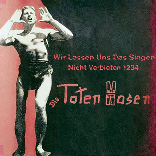 Wir lassen uns das Singen nicht verbieten 1,2,3,4 Tourposter